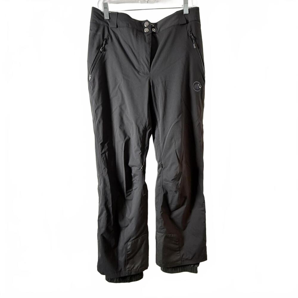 MAMMUT Women's black Ski/snowboard Pants Size 10 Short Ajungilak OTI Element